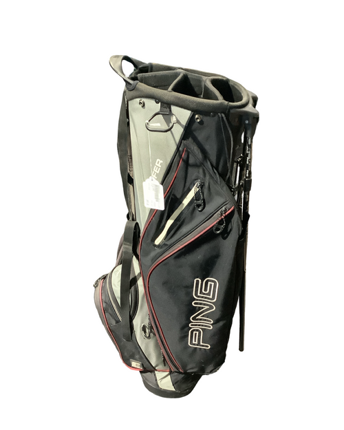 Vist Large View of Product Image Which is Used Ping BAG Mens Stand Bag Black