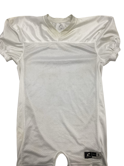 Vist Large View of Product Image Which is Used Champro PRACTICE JERSEY FB Top Adult White SM