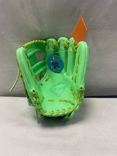Vist Large View of Product Image Which is Used GEM GLOVES GEM046 BB/SB Glove RH Throw Carolina Blue 11 1/2"