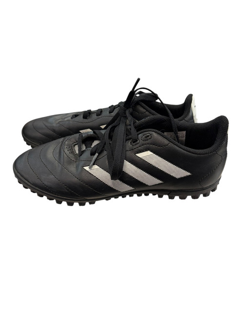 Vist Large View of Product Image Which is Used Adidas Turf Soccer Cleats Black Youth 06.0