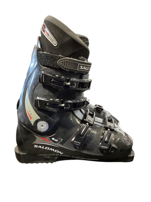 Vist Large View of Product Image Which is Used Salomon 6.0 Mens DH Ski Boot Black 285 MP - M10.5 - W11.5