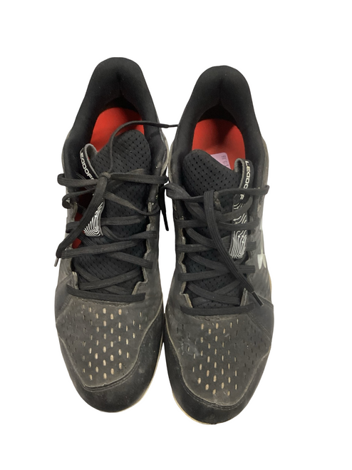 Vist Large View of Product Image Which is Used Under Armour LEADOFF BB/SB Cleats Black Senior 10