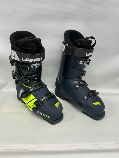 Vist Large View of Product Image Which is Used Lange SX RTL Mens DH Ski Boot Navy Blue 265 MP - M08.5 - W09.5