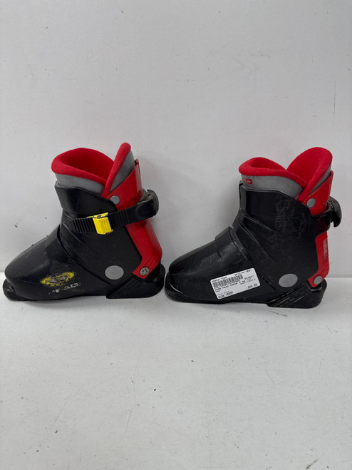 Vist Large View of Product Image Which is Used Head CARVE X Boys DH Ski Boot Black 185 MP - Y12