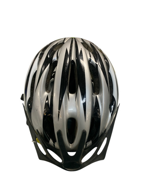 Vist Large View of Product Image Which is Used TOP GEAR BLK/WHT Bike Helmet Black MD