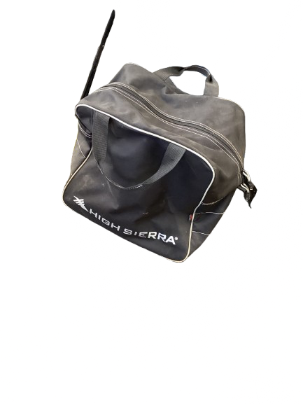 Vist Large View of Product Image Which is Used High Sierra Ski Boot Bag Black
