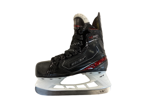 Vist Large View of Product Image Which is Used Bauer X SHIFT PRO Youth Hockey Skate Youth 12.0