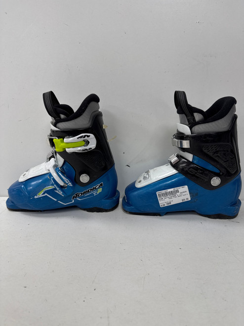 Vist Large View of Product Image Which is Used Nordica FIRE ARROW TEAM 3 Boys DH Ski Boot Royal Blue 180 MP - Y11