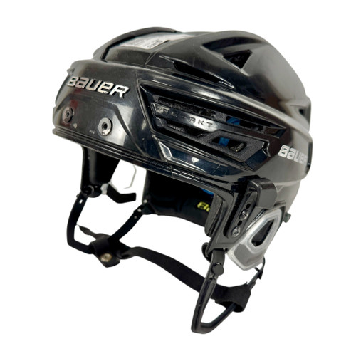 Vist Large View of Product Image Which is Used Bauer REAKT 150 Hockey Helmet Only Black MD