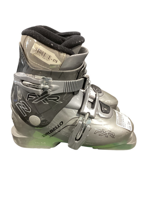 Vist Large View of Product Image Which is Used Dalbello FXR Boys DH Ski Boot Grey 195 MP - Y13