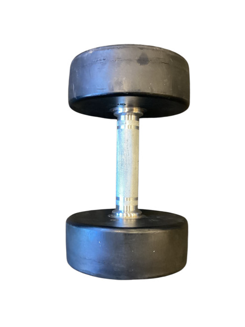 Vist Large View of Product Image Which is Used Hex Dumbbell (Each) Black 35 lb