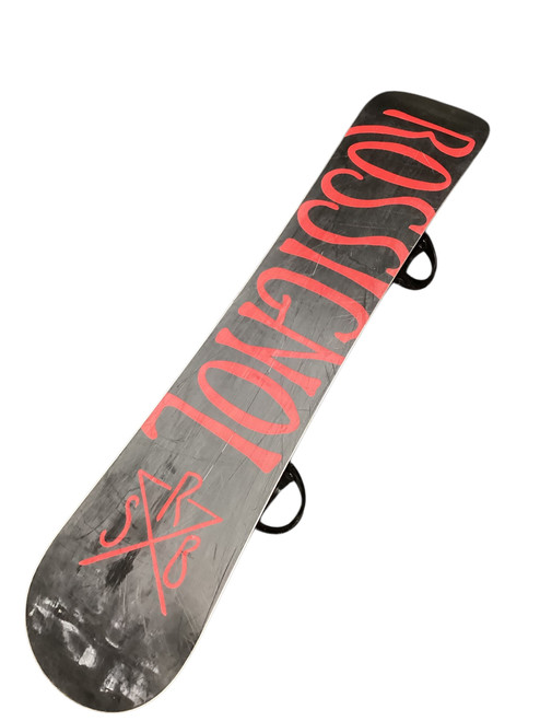 Vist Large View of Product Image Which is Used Rossignol CIRCUT Mens Snowboard/Bindings Black 166 cm
