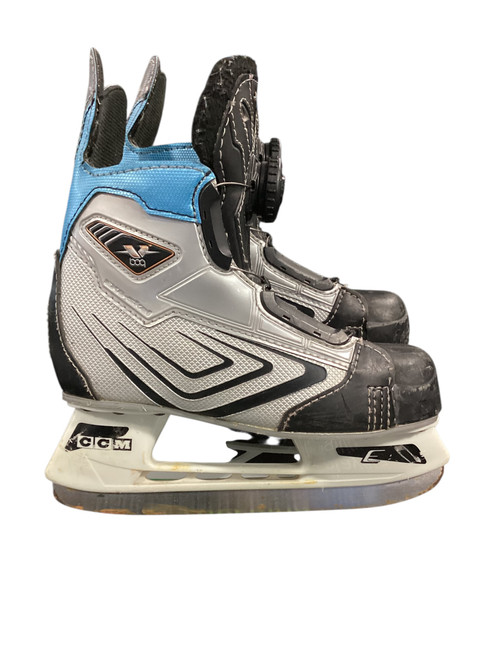 Vist Large View of Product Image Which is Used CCM BOA Youth Hockey Skate Youth 13.0