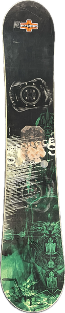 Vist Large View of Product Image Which is Used Sims SOURCE Mens Snowboard Only Black 155 cm