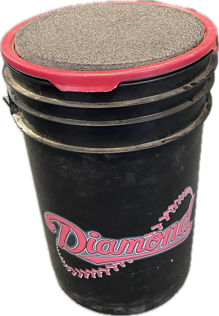 Vist Large View of Product Image Which is Used Diamond Baseball BUCKET Field Equipment