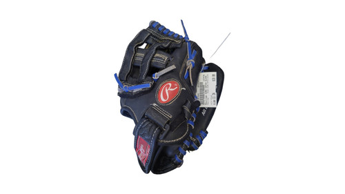 Vist Large View of Product Image Which is Used Rawlings SURE CATCH GLOVE BB/SB Glove RH Throw Black 11"
