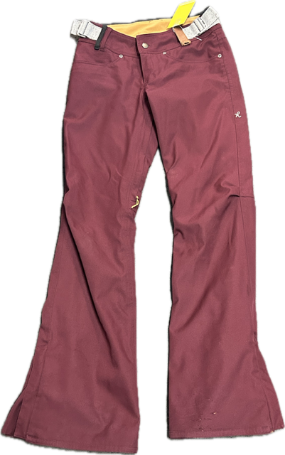 Vist Large View of Product Image Which is Used Snow Pants W Maroon SM