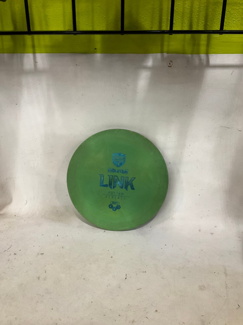 Vist Large View of Product Image Which is Used Discmania LINK Disc Golf Putter Green