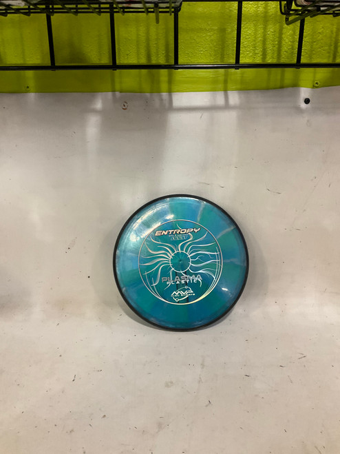 Vist Large View of Product Image Which is Used MVP ENTROPY Disc Golf Putter Royal Blue