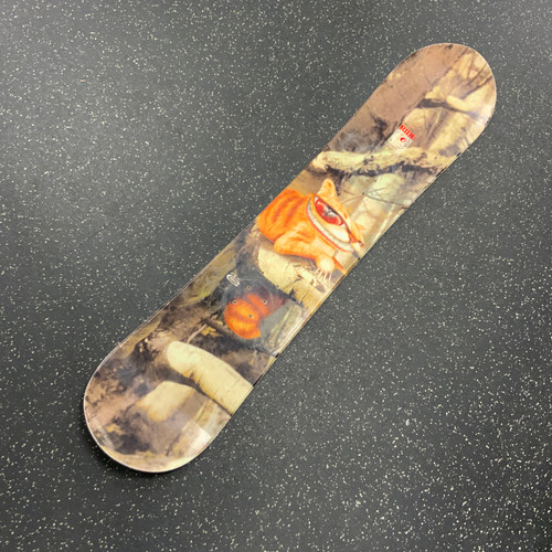 Vist Large View of Product Image Which is Used Ride LOWRIDE 115 Boys Snowboard Only Brown 115 cm