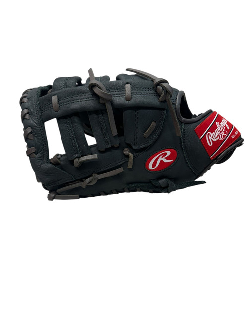 Vist Large View of Product Image Which is New Rawlings D125BWFB BB/SB First Base LH Throw Black 12 1/2"