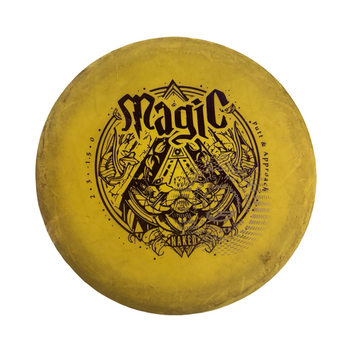 Vist Large View of Product Image Which is Used Gateway MAGIC Disc Golf Putter Yellow