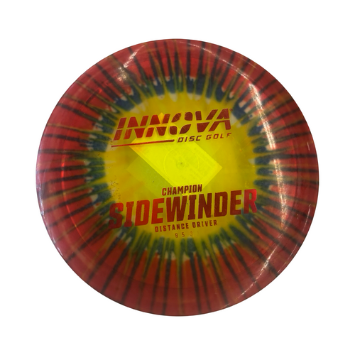 Vist Large View of Product Image Which is Used Innova CHAMPION TD SIDEWINDER Disc Golf Driver Red