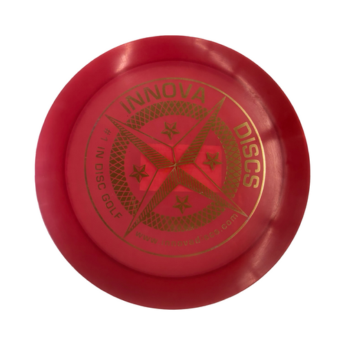 Vist Large View of Product Image Which is Used Innova DISC Disc Golf Driver Red
