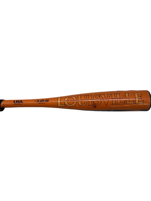 Vist Large View of Product Image Which is Used Louisville Slugger ATLAS BB/SB USA 2 1/4 Bat Orange 24"