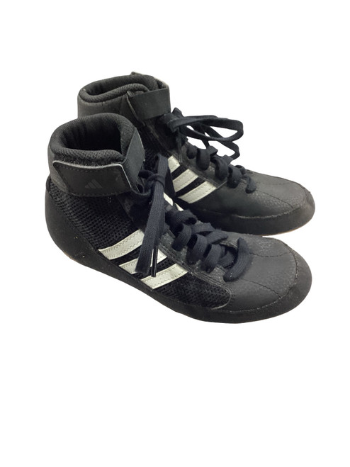 Vist Large View of Product Image Which is Used Adidas Wrestling Shoes Black Junior 01