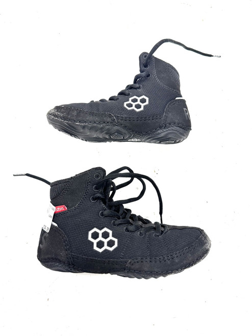 Vist Large View of Product Image Which is Used Wrestling Shoes Black Junior 02