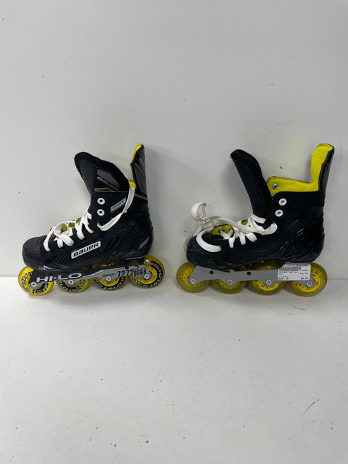 Vist Large View of Product Image Which is Used Bauer DART Junior Rec Fitness Skates Black Junior 03