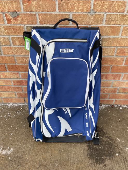 Vist Large View of Product Image Which is Used Grit Jr Hockey Wheeled Royal Blue