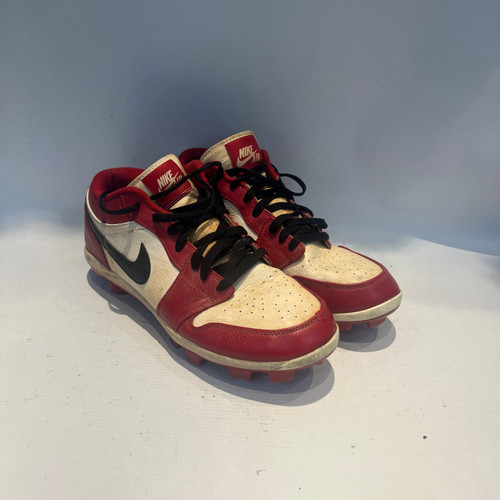 Vist Large View of Product Image Which is Used Nike AIR JORDAN BB/SB Cleats Red Youth 10.0