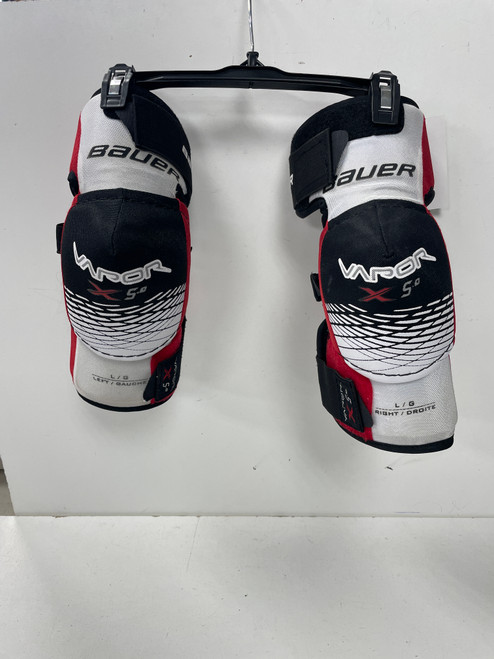 Vist Large View of Product Image Which is Used Bauer VAPOR X5.0 Senior Elbow Pads LG