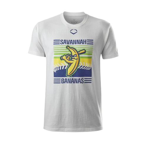Vist Large View of Product Image Which is New Evoshield BANANAS VINTAGE TEE L