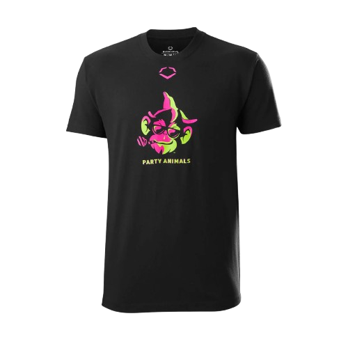 Vist Large View of Product Image Which is New Evoshield PARTY ANIMAL TEE YTH M