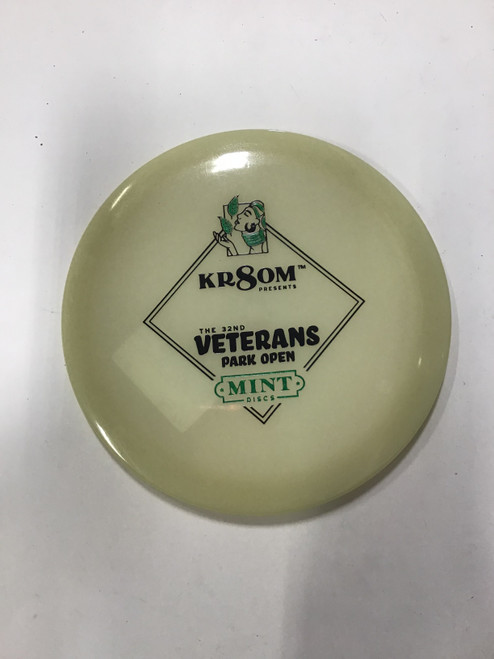 Vist Large View of Product Image Which is Used Mint NOCTURNAL PHOENIX Disc Golf Driver White 173g