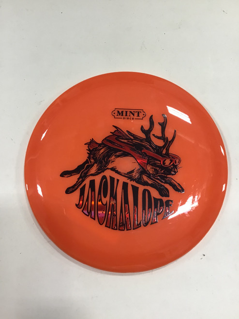 Vist Large View of Product Image Which is Used Mint APEX JACKALOPE Disc Golf Driver Orange 175g