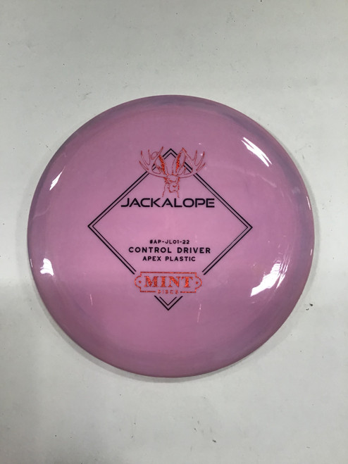 Vist Large View of Product Image Which is Used Mint APEX JACKALOPE Disc Golf Driver Pink 169g