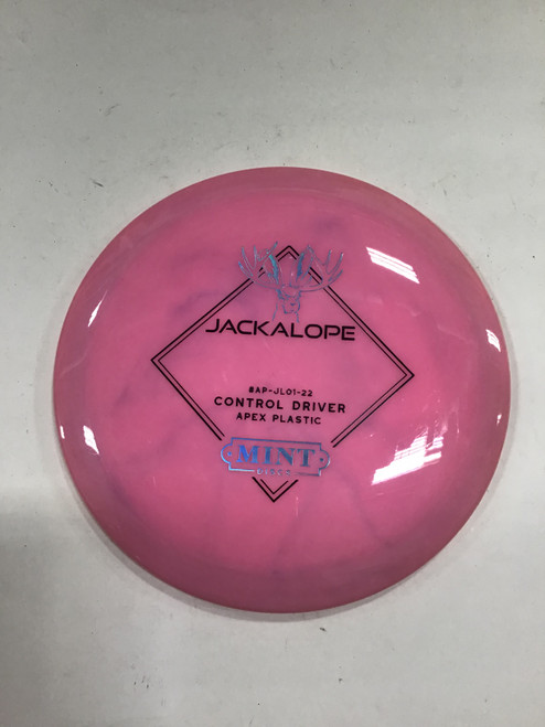 Vist Large View of Product Image Which is Used Mint APEX JACKALOPE Disc Golf Driver Pink 176g