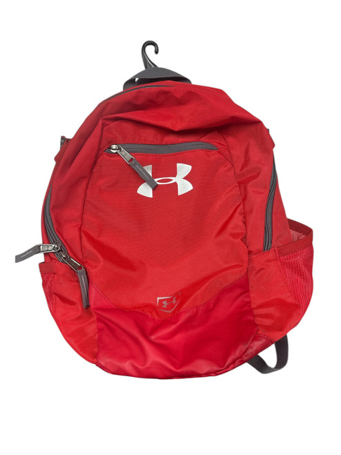 Vist Large View of Product Image Which is Used Under Armour TEE BALL BACKPACK BB/SB Player Backpack Red