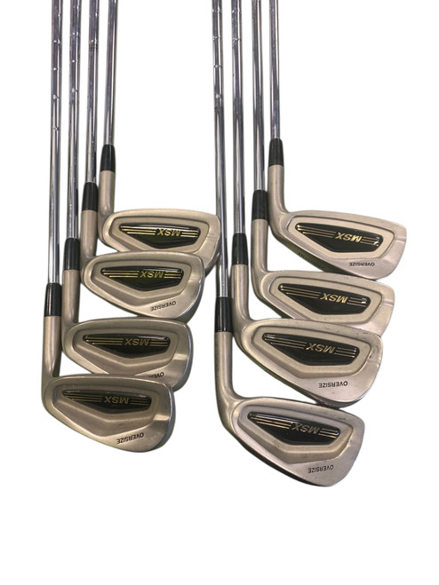 Vist Large View of Product Image Which is Used Mizuno MSX OVERSIZE Mens Iron Set RH 3I-PW