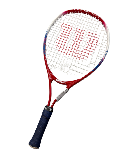 Vist Large View of Product Image Which is Used Wilson 19 Junior Tennis Racquet Red 23"