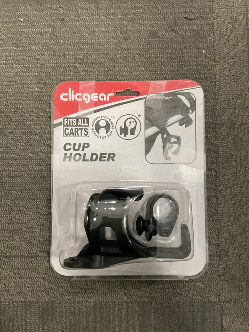 Vist Large View of Product Image Which is Used Clicgear CUP HOLDER Golf Accessory Black