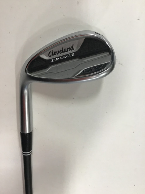Vist Large View of Product Image Which is Used Cleveland CBX ZIP CORE 56/12 Golf Wedge Mens LH 56 Degree