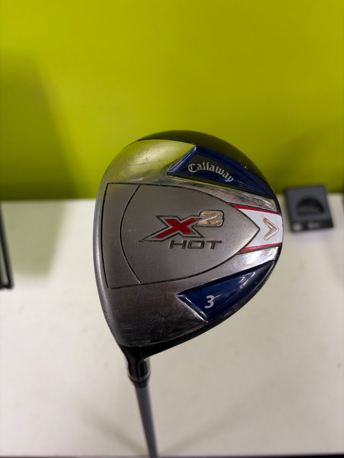 Vist Large View of Product Image Which is Used Callaway X2 HOT Mens Fairway Wood LH 3 Wood