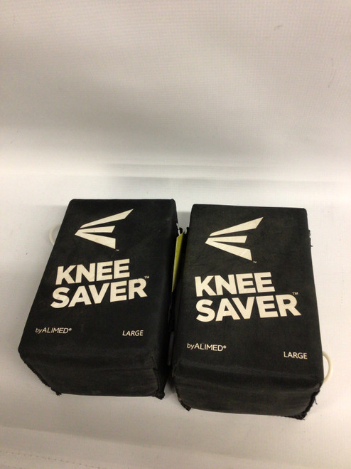 Vist Large View of Product Image Which is Used Easton LARGE KNEE SAVERS BLACK BB/SB Catchers Knee Savers Black