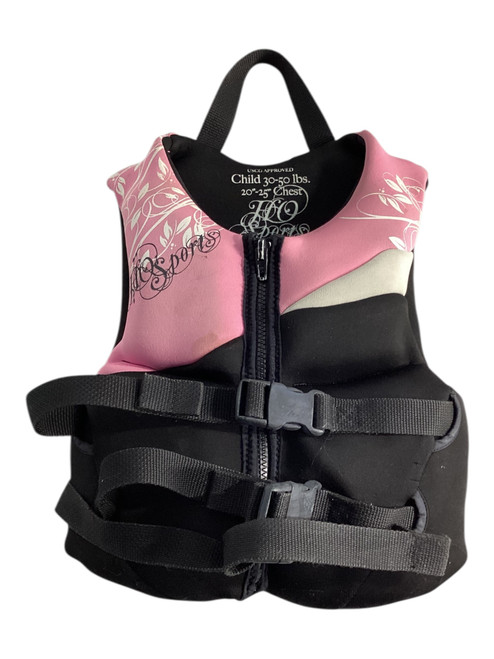 Vist Large View of Product Image Which is Used Ho Sports Child PFD Pink SM