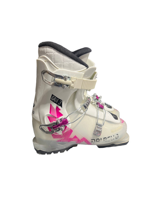 Vist Large View of Product Image Which is Used Dalbello GAIA 3 Womens DH Ski Boot White 235 MP - J05.5 - W06.5